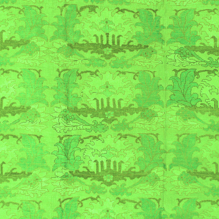 Machine Washable Abstract Green Modern Area Rugs, wshabs1208grn