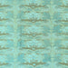 Square Abstract Light Blue Modern Rug, abs1208lblu