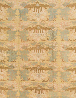 Abstract Yellow Modern Rug, abs1208