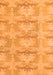 Abstract Orange Modern Rug, abs1208org