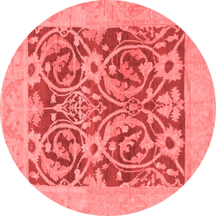 Abstract Red Modern Rug, abs1209red