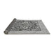 Sideview of Abstract Gray Modern Rug, abs1209gry