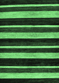 Abstract Emerald Green Modern Rug, abs120emgrn