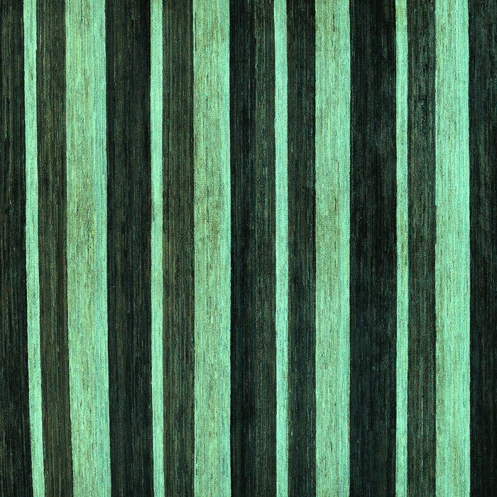 Square Abstract Turquoise Modern Rug, abs120turq