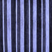 Square Machine Washable Abstract Blue Modern Rug, wshabs120blu