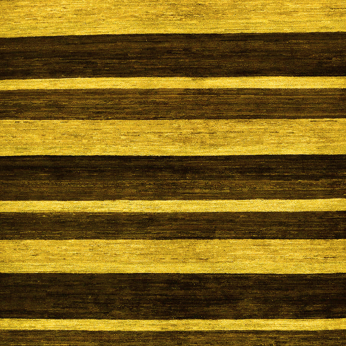 Abstract Yellow Modern Rug, abs120yw