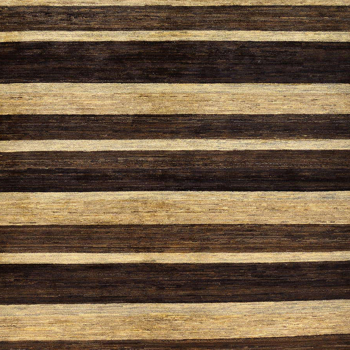 Machine Washable Abstract Bronze Brown Rug, wshabs120