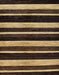 Abstract Bronze Brown Modern Rug, abs120