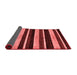 Abstract Red Modern Area Rugs