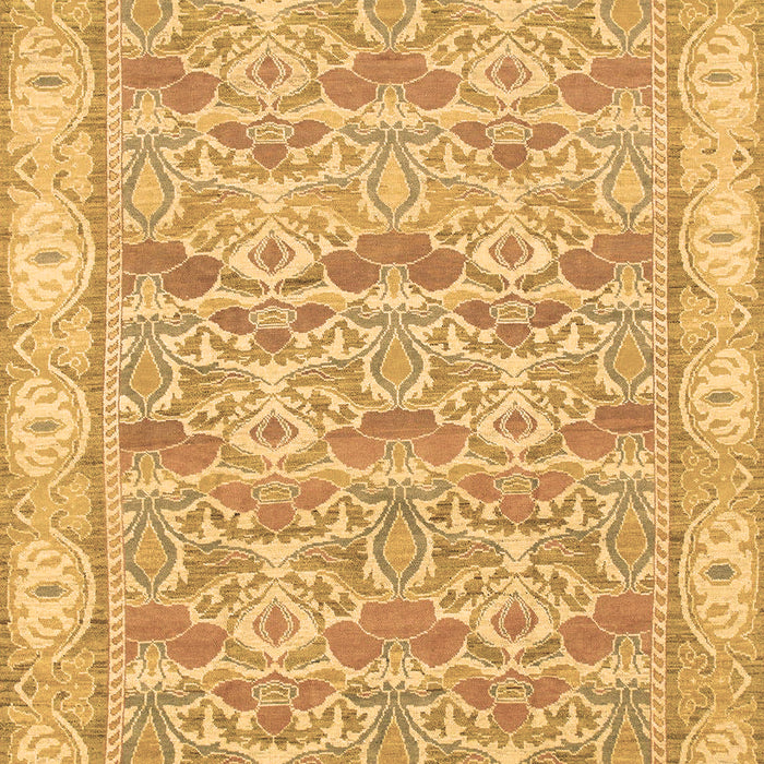 Abstract Brown Modern Rug, abs1210brn