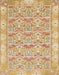 Machine Washable Abstract Orange Rug, wshabs1210