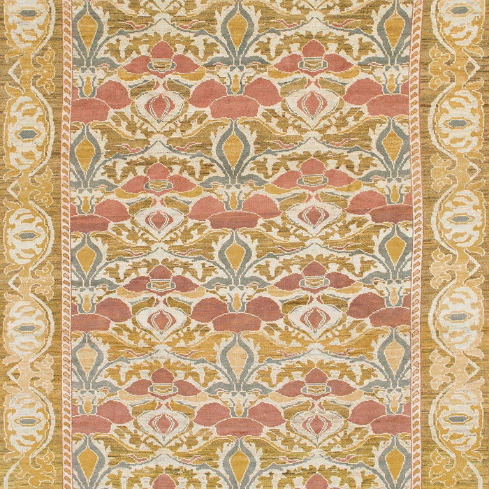 Machine Washable Abstract Orange Rug, wshabs1210