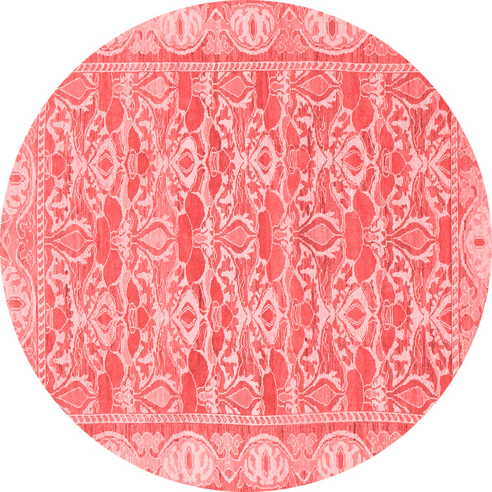 Abstract Red Modern Rug, abs1210red