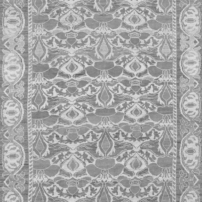 Machine Washable Abstract Gray Modern Rug, wshabs1210gry