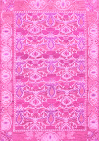 Abstract Pink Modern Rug, abs1210pnk