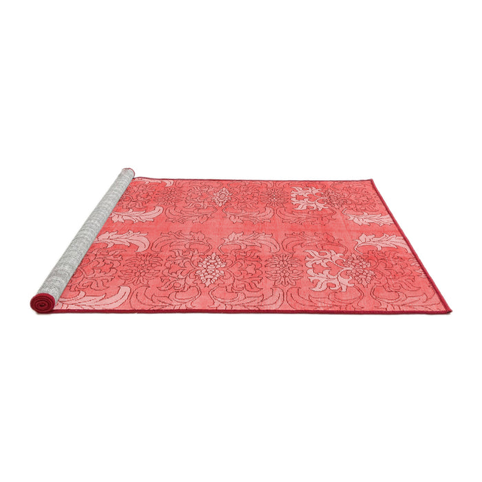 Modern Red Washable Rugs