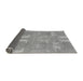 Sideview of Abstract Gray Modern Rug, abs1211gry