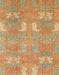 Abstract Orange Modern Rug, abs1211