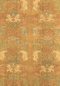 Abstract Brown Modern Rug, abs1211brn