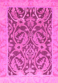 Abstract Pink Modern Rug, abs1212pnk