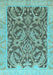 Machine Washable Abstract Light Blue Modern Rug, wshabs1212lblu