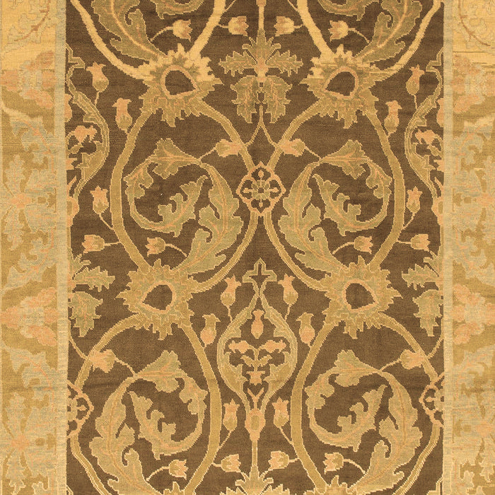 Abstract Brown Modern Rug, abs1212brn