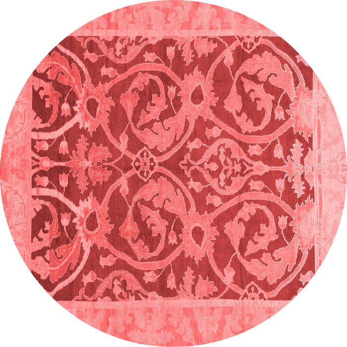 Abstract Red Modern Rug, abs1212red