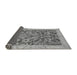 Sideview of Abstract Gray Modern Rug, abs1212gry