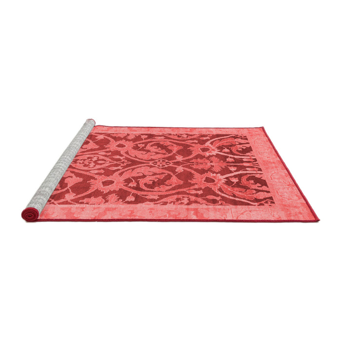 Modern Red Washable Rugs
