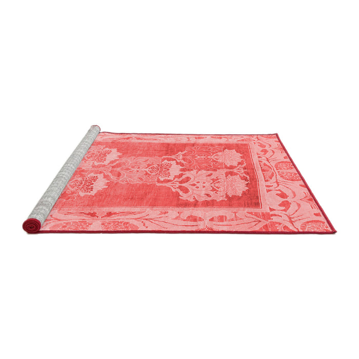 Modern Red Washable Rugs
