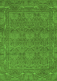 Abstract Green Modern Rug, abs1214grn