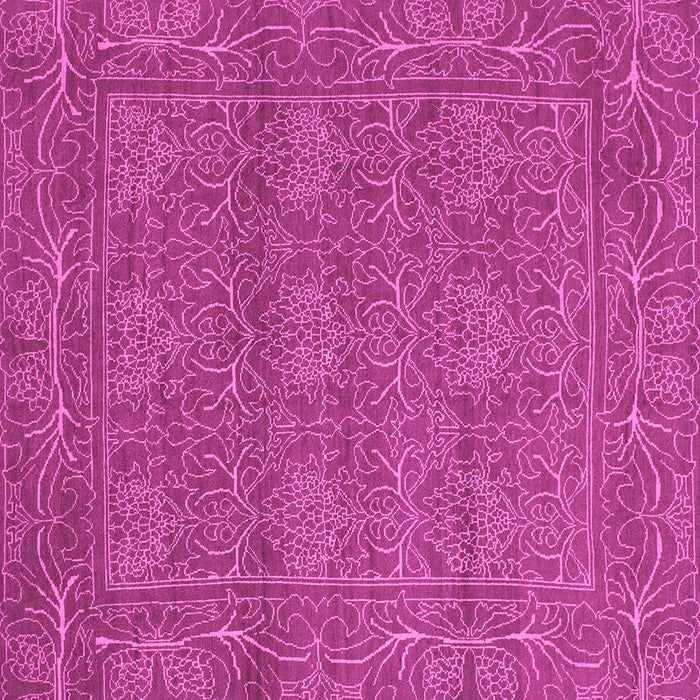 Square Machine Washable Abstract Pink Modern Rug, wshabs1214pnk