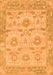 Machine Washable Abstract Orange Modern Area Rugs, wshabs1215org