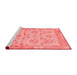 Modern Red Washable Rugs