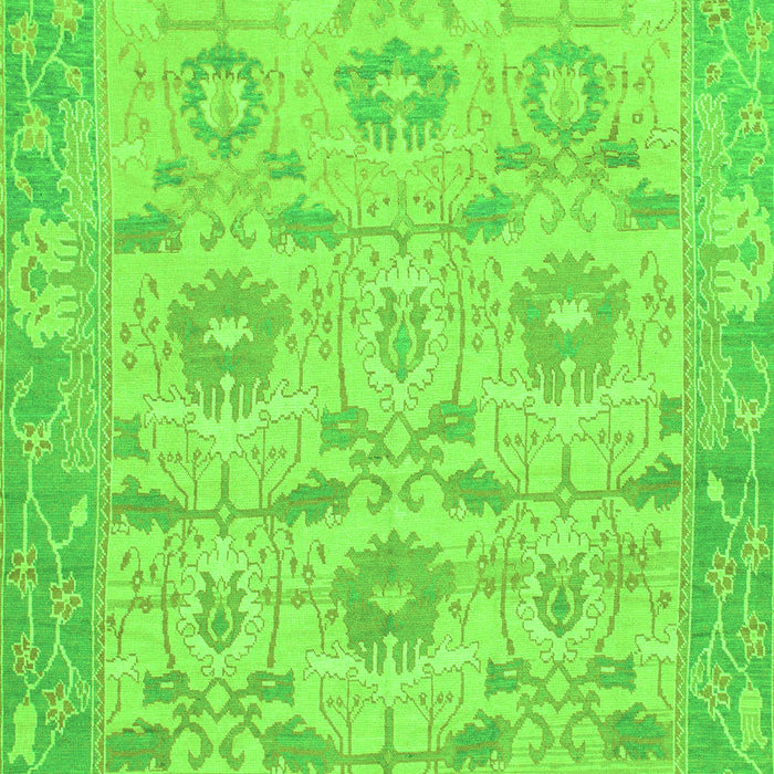 Abstract Green Modern Rug, abs1215grn