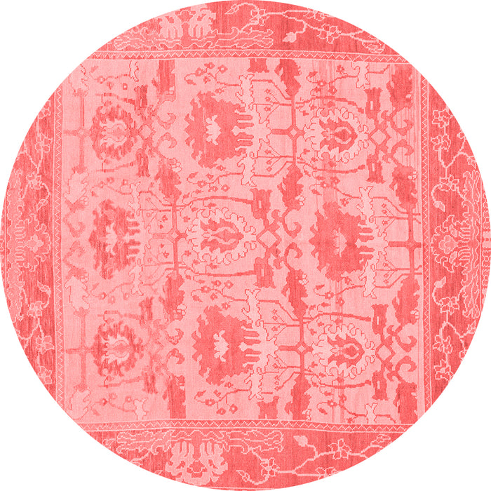 Abstract Red Modern Rug, abs1215red