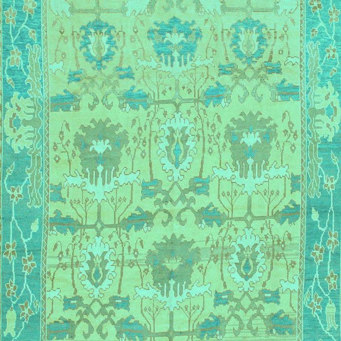Abstract Turquoise Modern Rug, abs1215turq