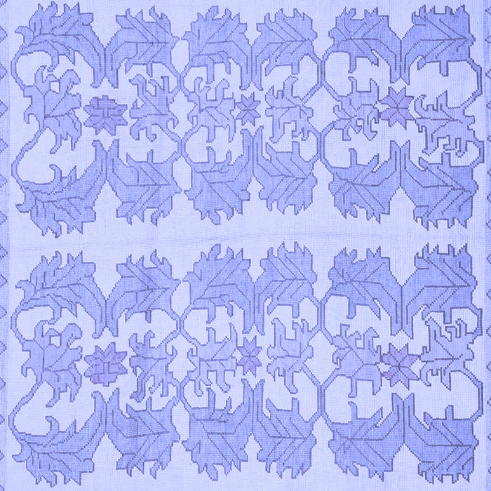 Square Machine Washable Abstract Blue Modern Rug, wshabs1216blu