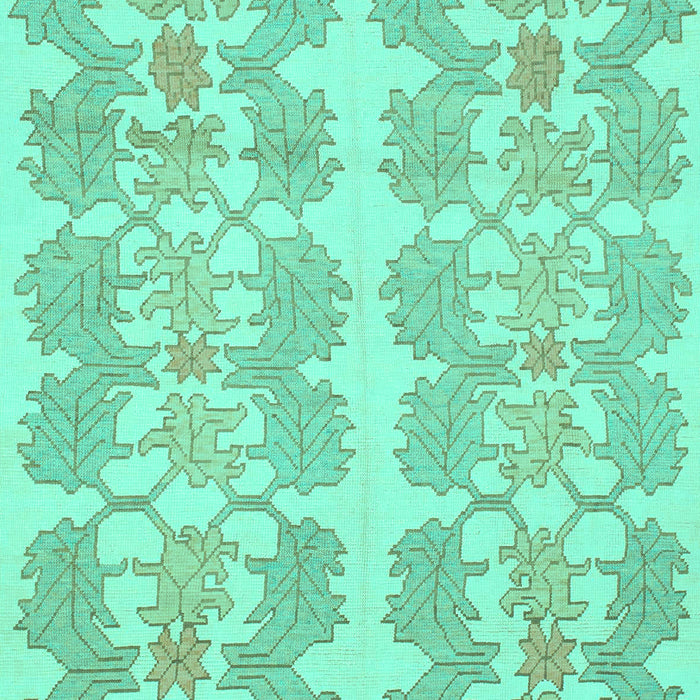 Abstract Turquoise Modern Rug, abs1216turq