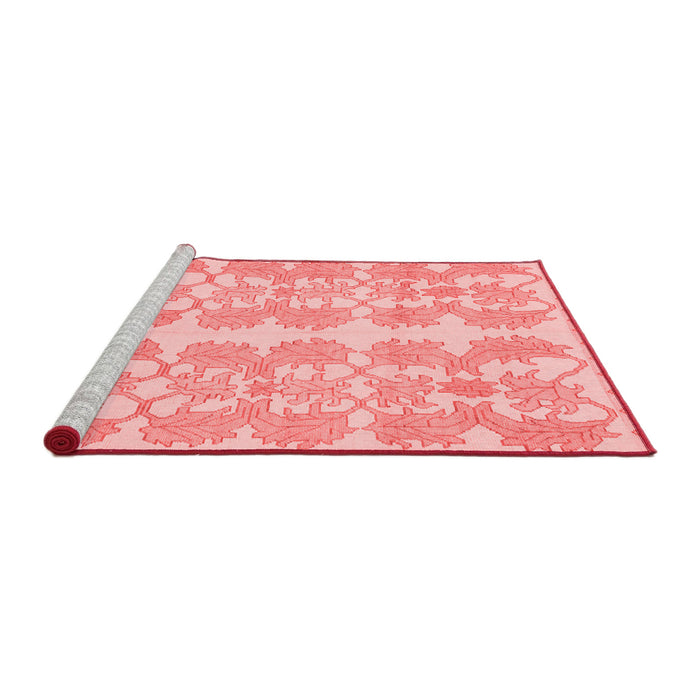 Modern Red Washable Rugs