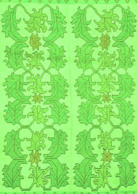 Abstract Green Modern Rug, abs1216grn