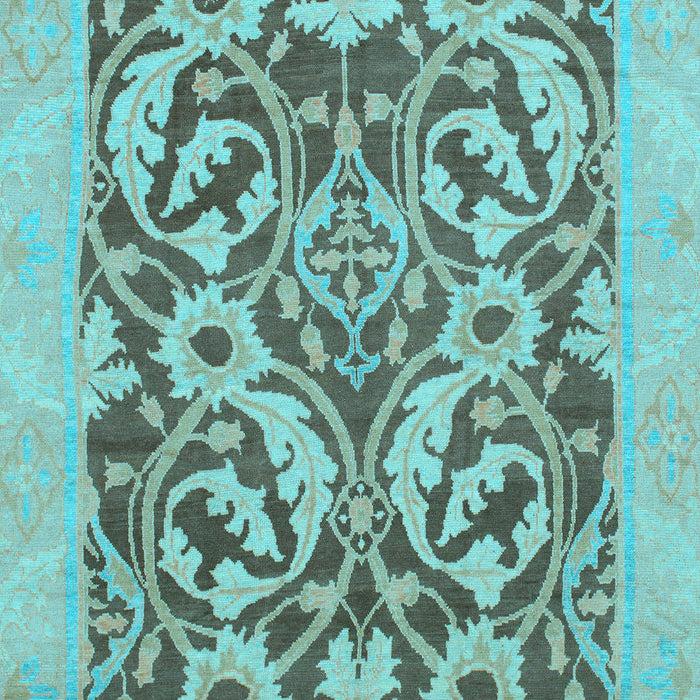 Abstract Light Blue Modern Rug, abs1217lblu