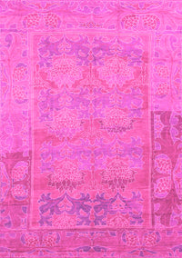 Abstract Pink Modern Rug, abs1219pnk