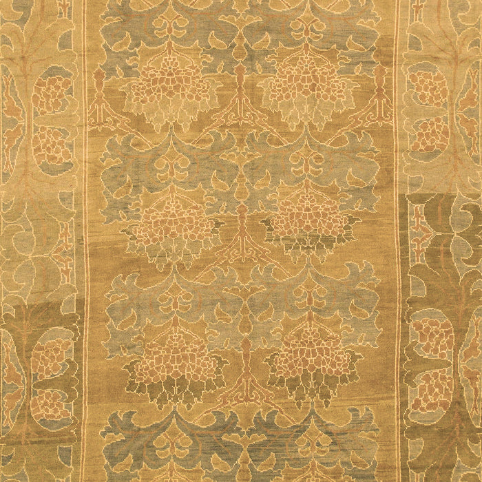 Machine Washable Abstract Brown Modern Rug, wshabs1219brn