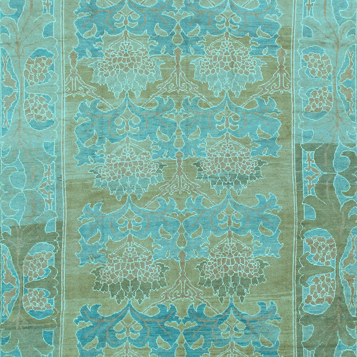 Machine Washable Abstract Light Blue Modern Rug, wshabs1219lblu
