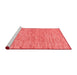 Modern Red Washable Rugs