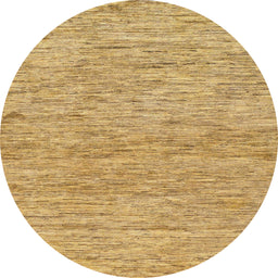 Round Machine Washable Abstract Cinnamon Brown Rug, wshabs121