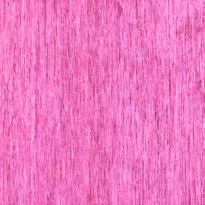 Square Machine Washable Solid Pink Modern Rug, wshabs121pnk