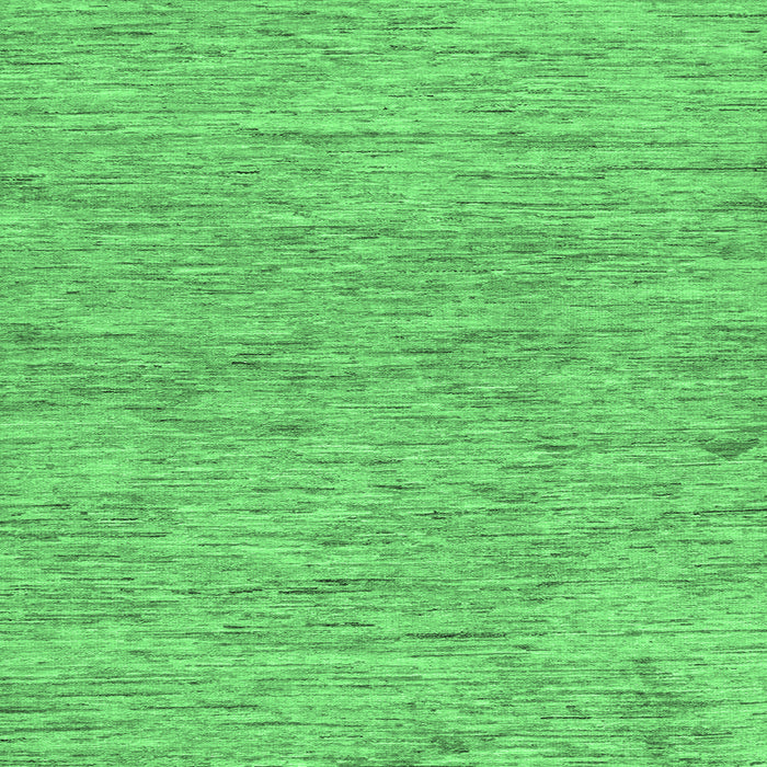 Square Solid Emerald Green Modern Rug, abs121emgrn