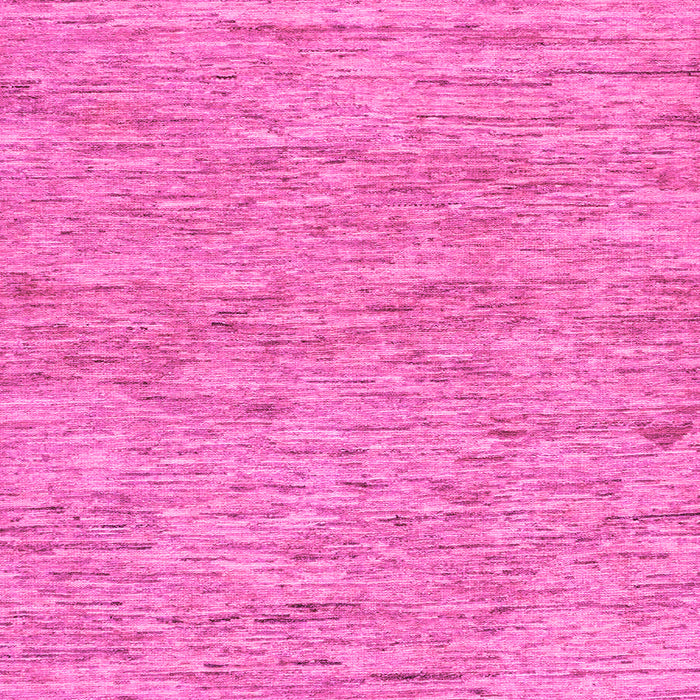 Machine Washable Solid Pink Modern Rug, wshabs121pnk